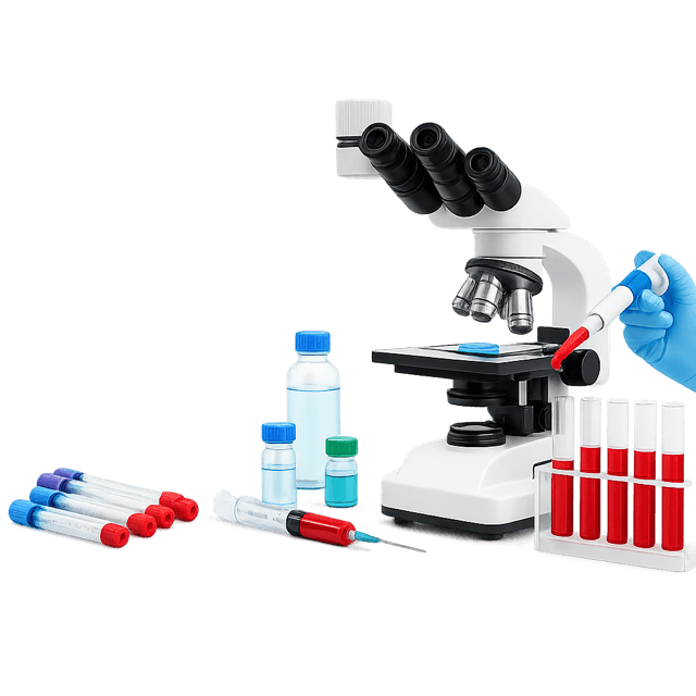 Lab test illustration