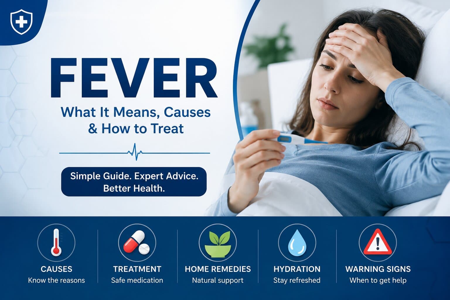 Fever (Pyrexia): Symptoms, Causes, Treatment, Medicines, Home Remedies & When to Seek Medical Help