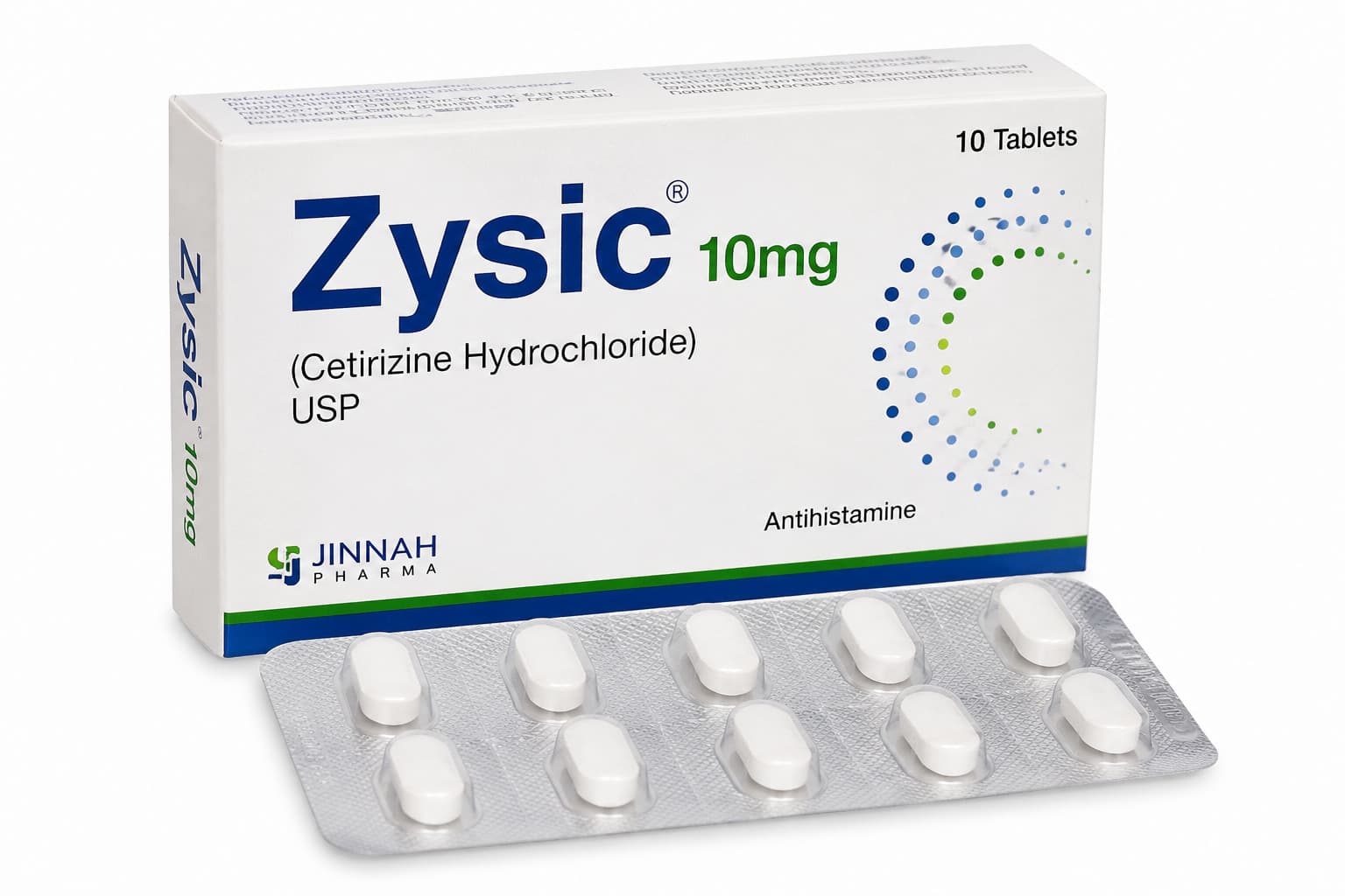 Zysic 10mg tablet 1x10's